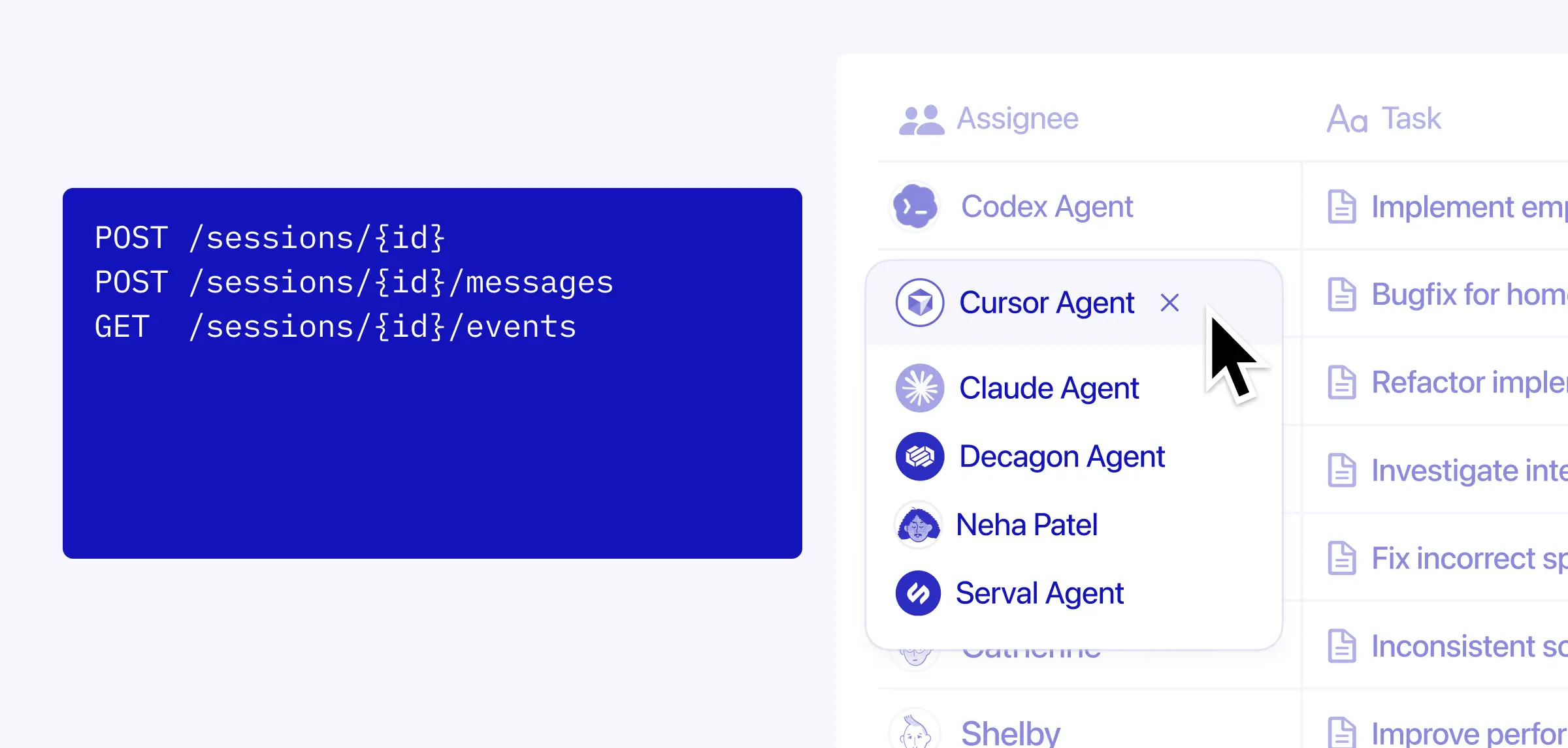 Bring your agents